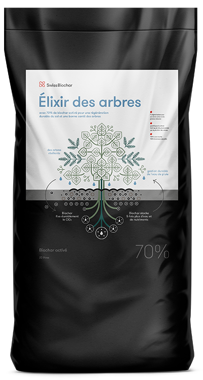 Swiss Biochar Elixir des arbres