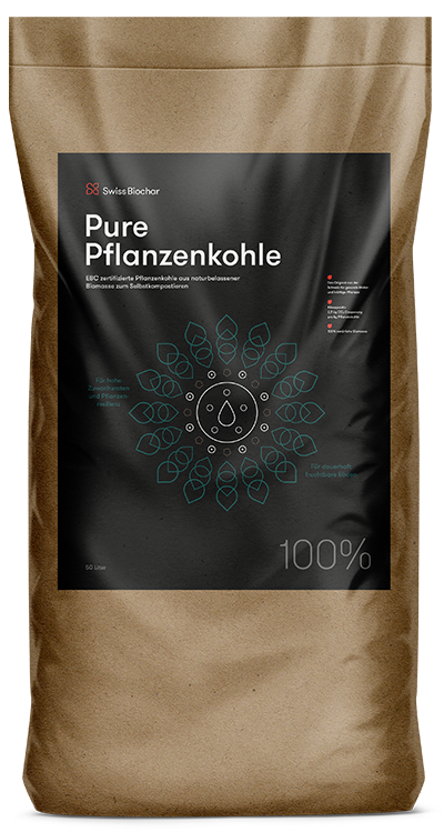 Swiss Biochar Pure Pflanzenkohle