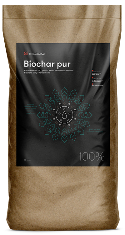 Swiss Biochar - Biochar pur